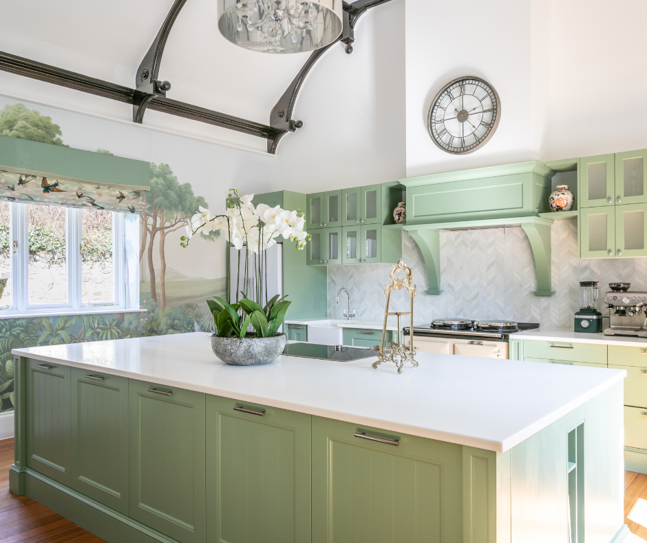 Open Plan Kitchen/ Dining Space In Grade II Listed Cornwall Manor House